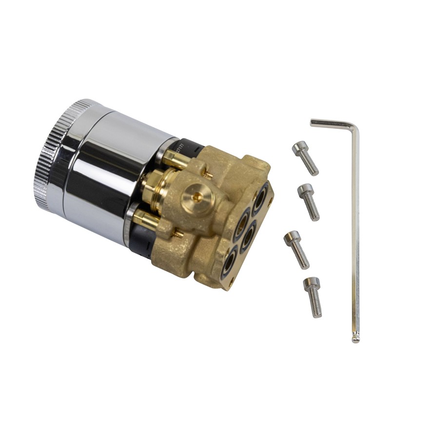 CB PUSH Diverter Module 2 Outlet Chrome