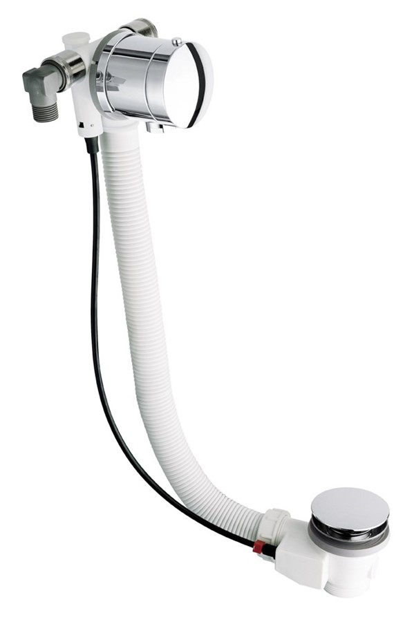 Bath popupwaste with filler